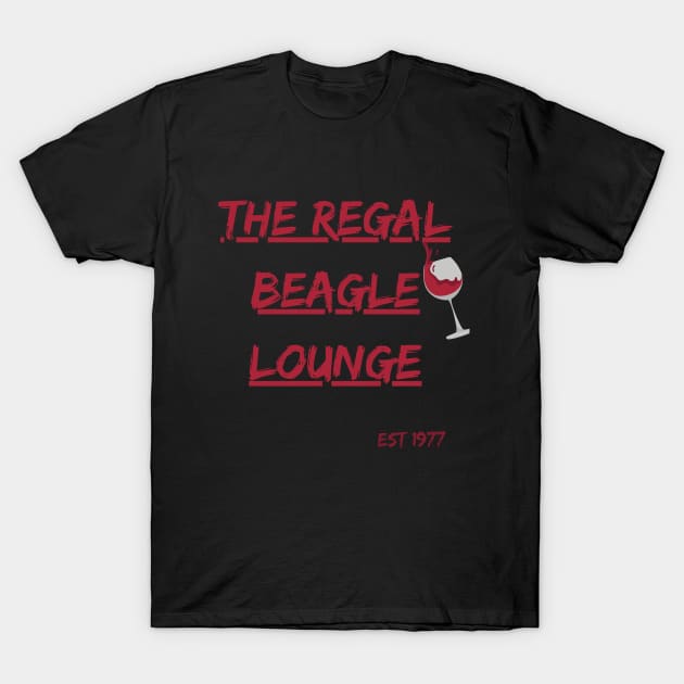 regal beagle lounge T-Shirt by smailyd